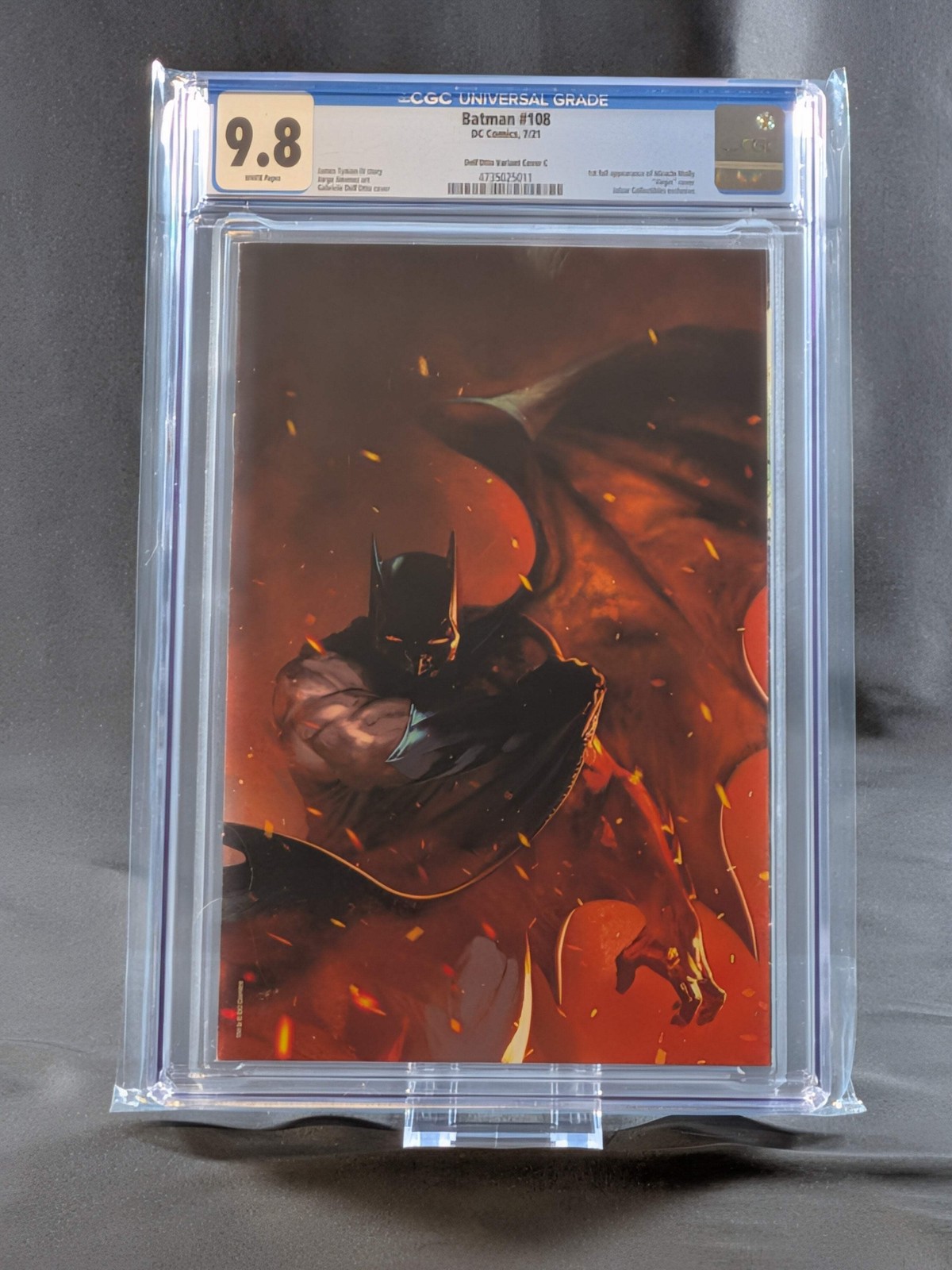 Batman #108 Dell’Otto Virgin Variant | CGC 9.8 | 1st Miracle Molly