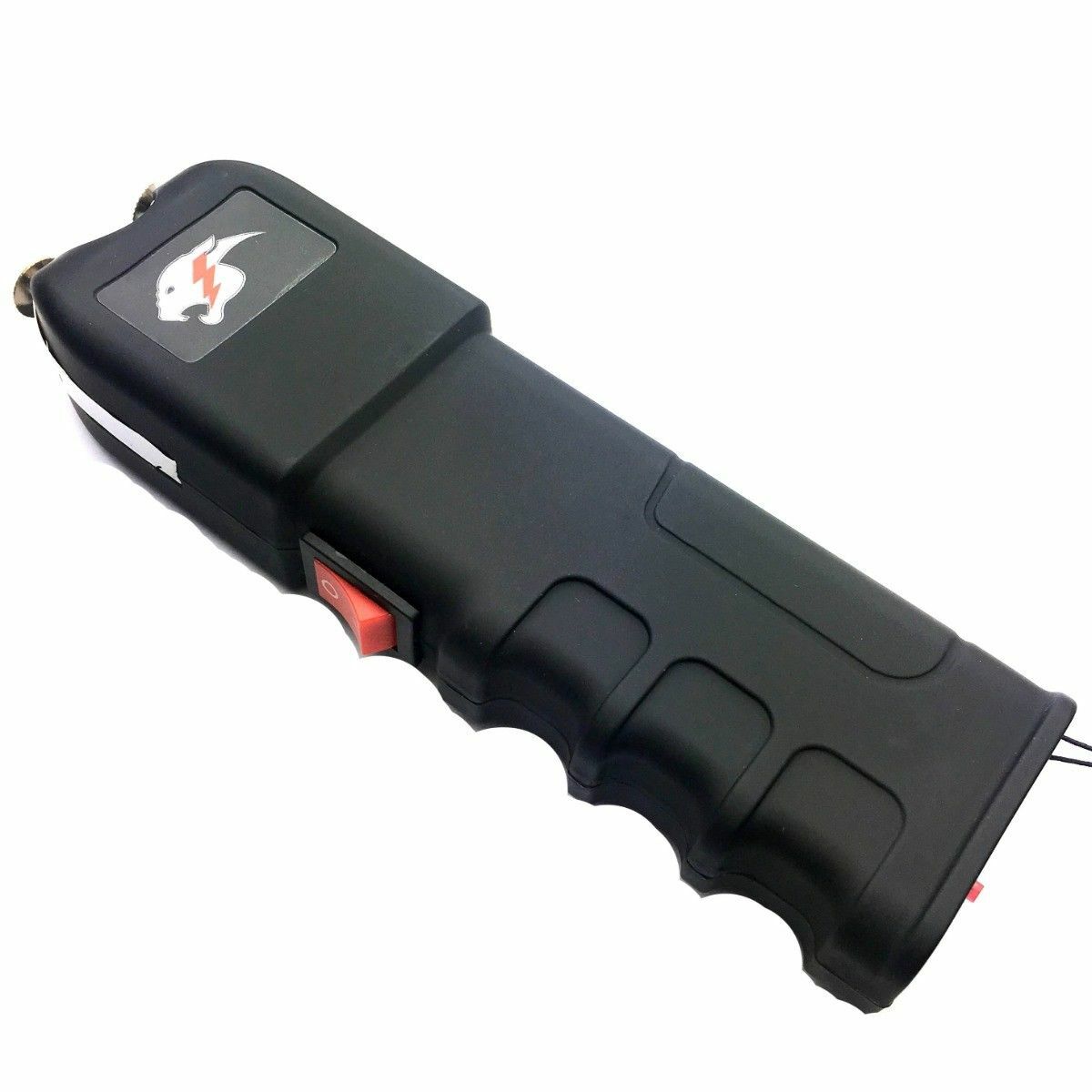Tactical Stun Gun 928 180 BV Heavy Duty Rechargeable With LED Flashlight – Black