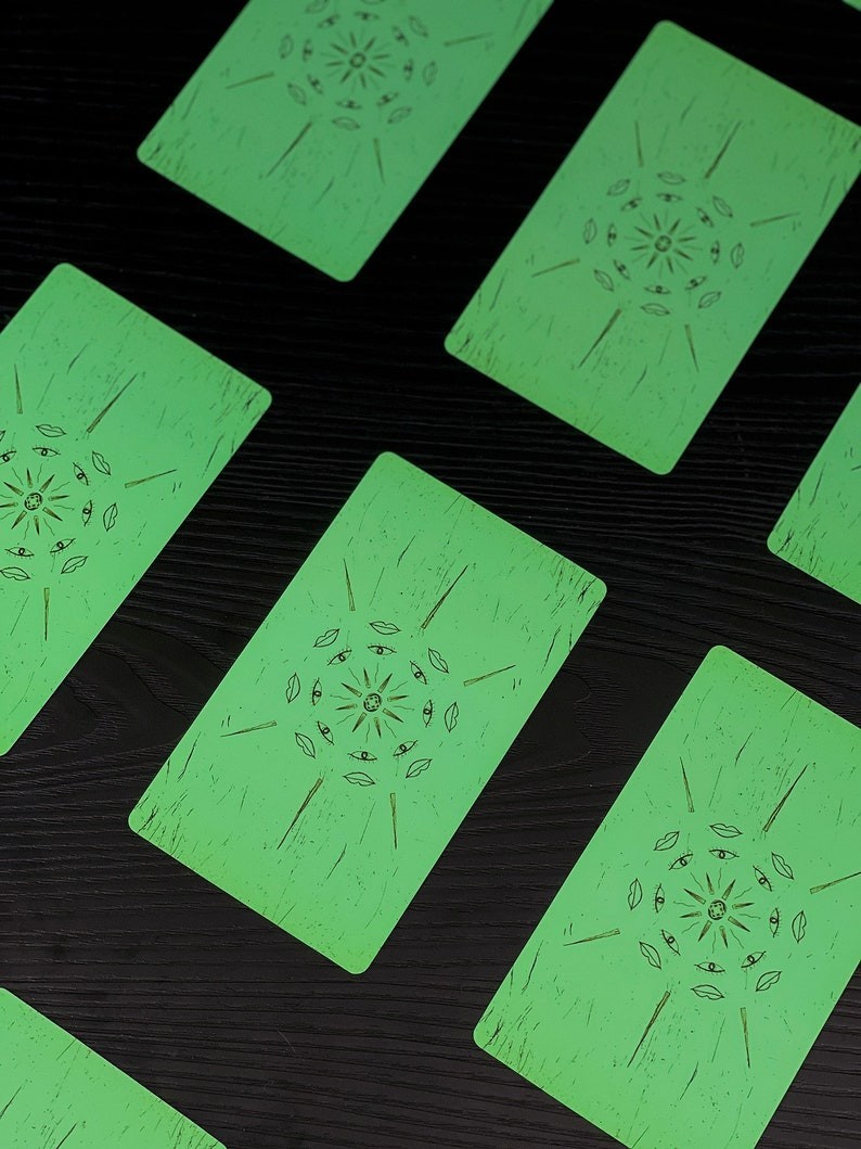 My Strange Tarot Deck and Guidebook, Divination Tool, Modern Tarot Deck