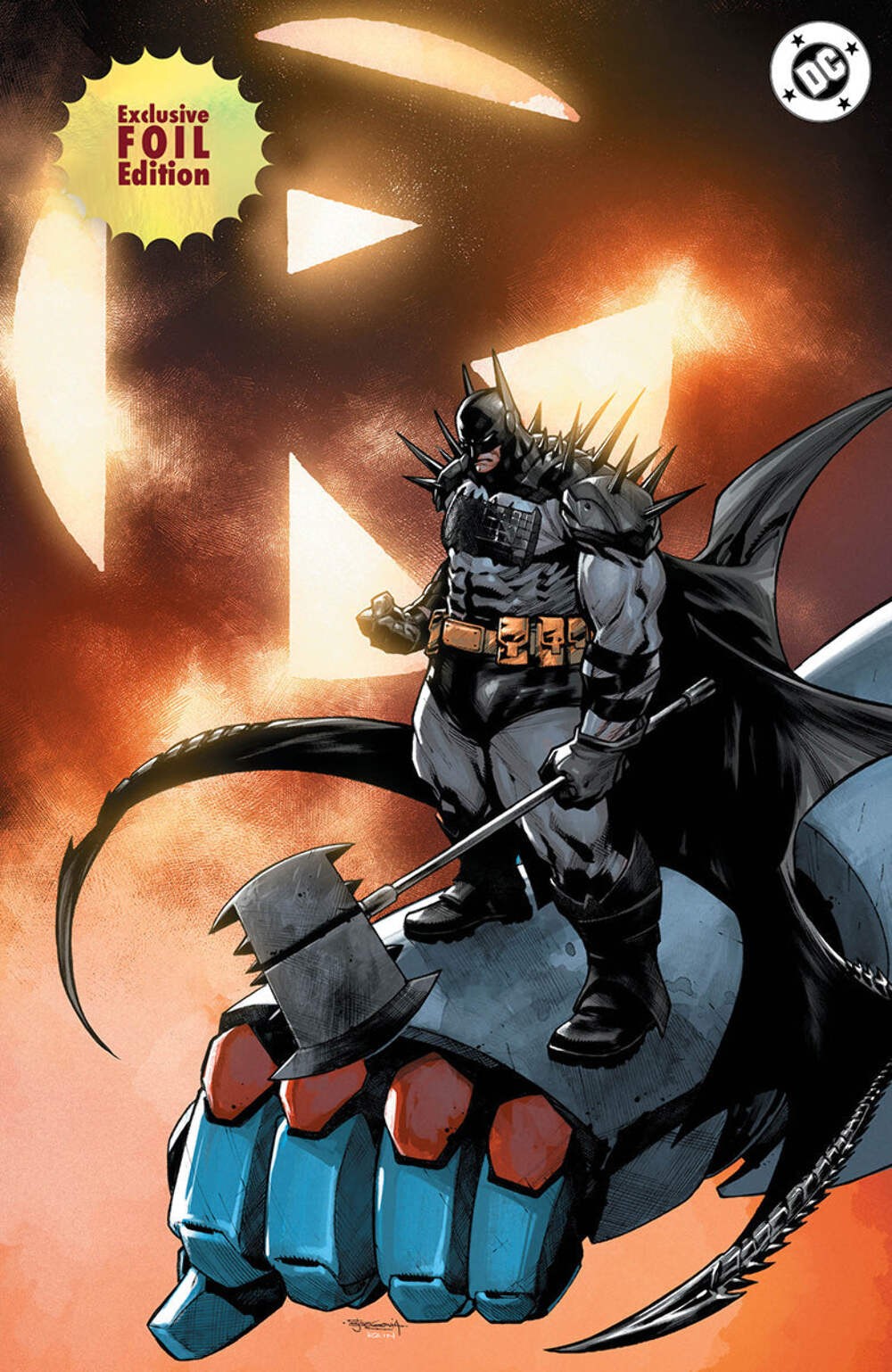 [FOIL] ABSOLUTE BATMAN #20 STEPHEN SEGOVIA FANEXPO DENVER EXCLUSIVE VIRGIN VAR (