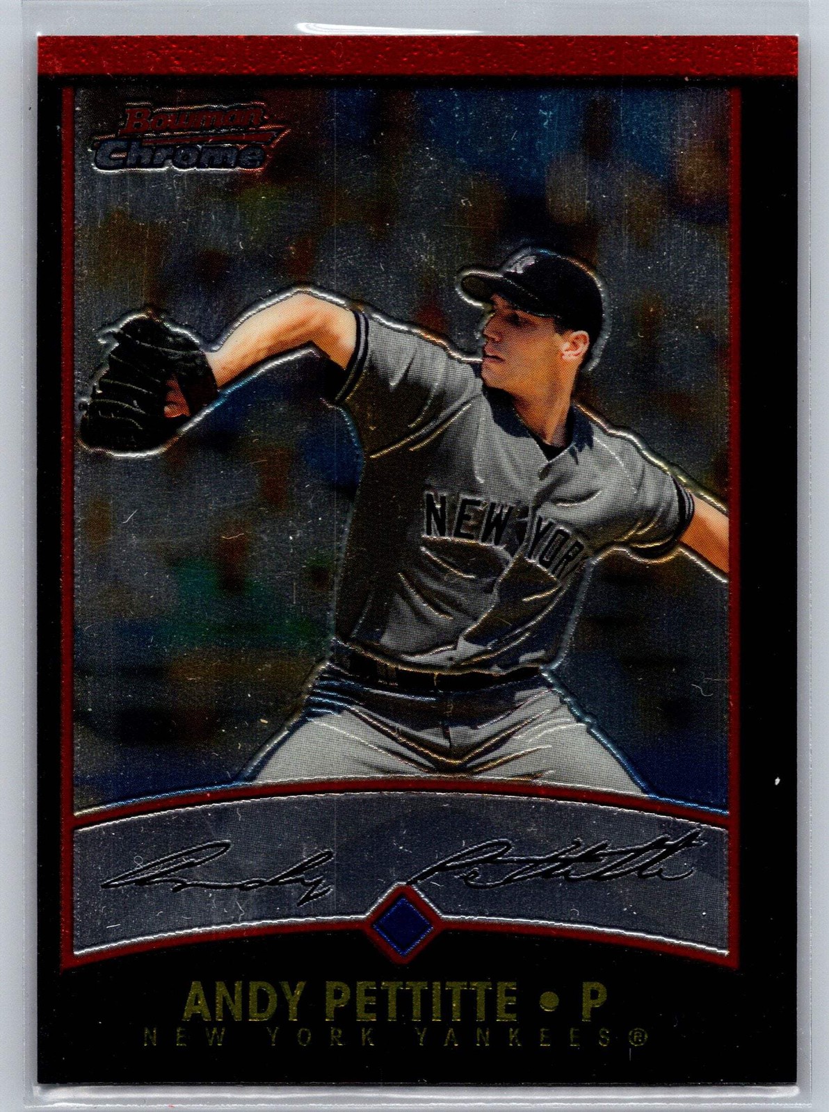 2001 Bowman Chrome #106 Andy Pettitte