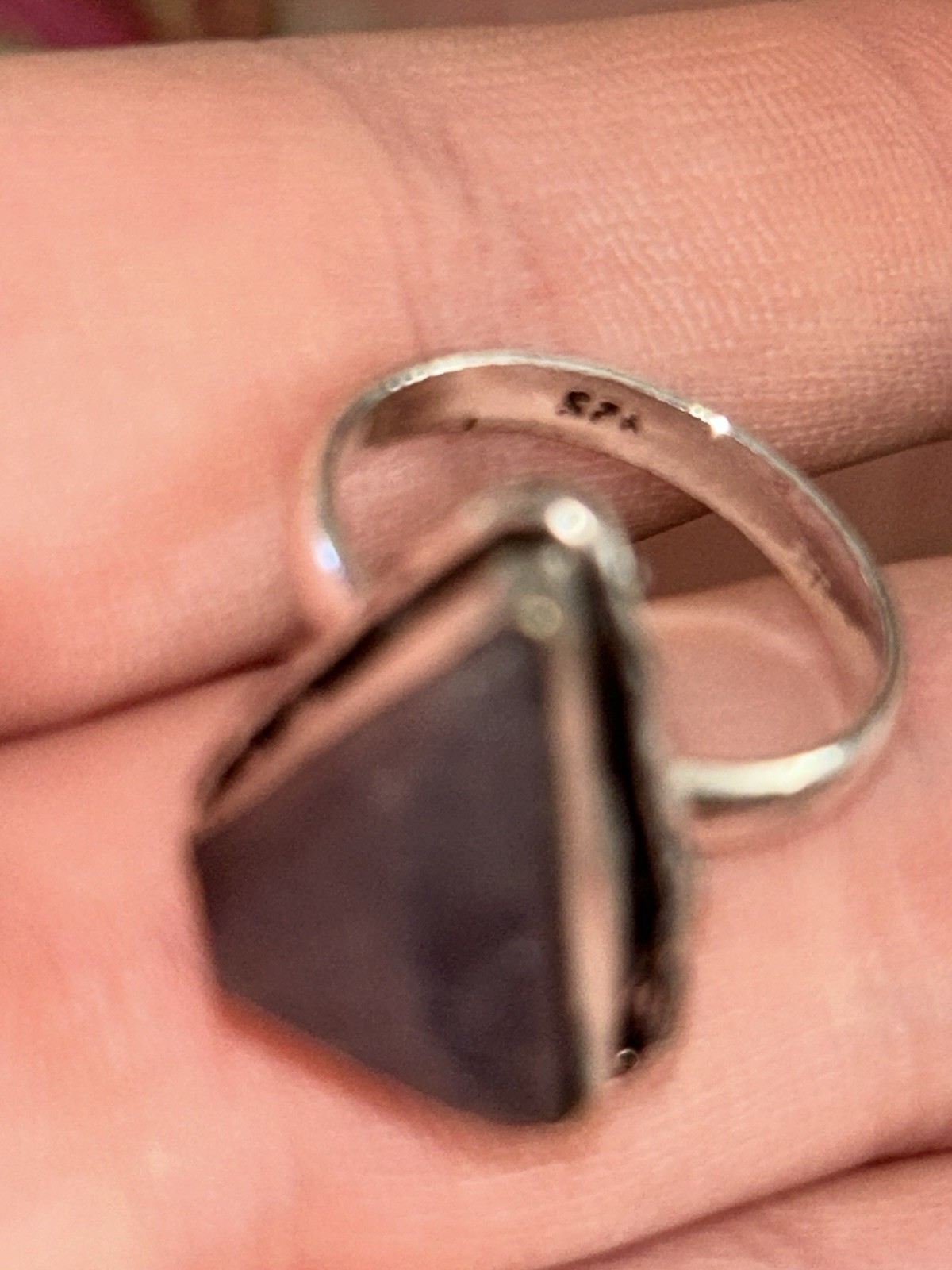 Hera Goddess Spirit Vessel Ring 925 Sterling Silver Plated Gemstone Protection