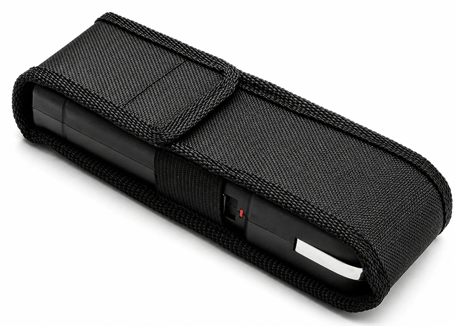 POLICE Stun Gun 928 Heavy Duty Rechargeable LED Flashlight Black