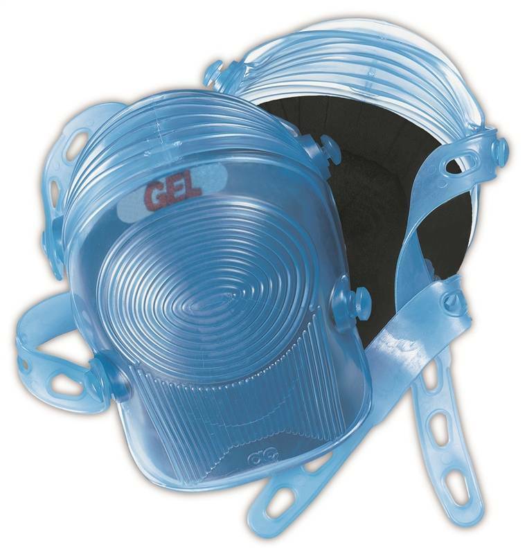 NEW CLC Custom LeatherCraft G361 Professional Ultraflex Gel Kneepads BUTTON LOOP