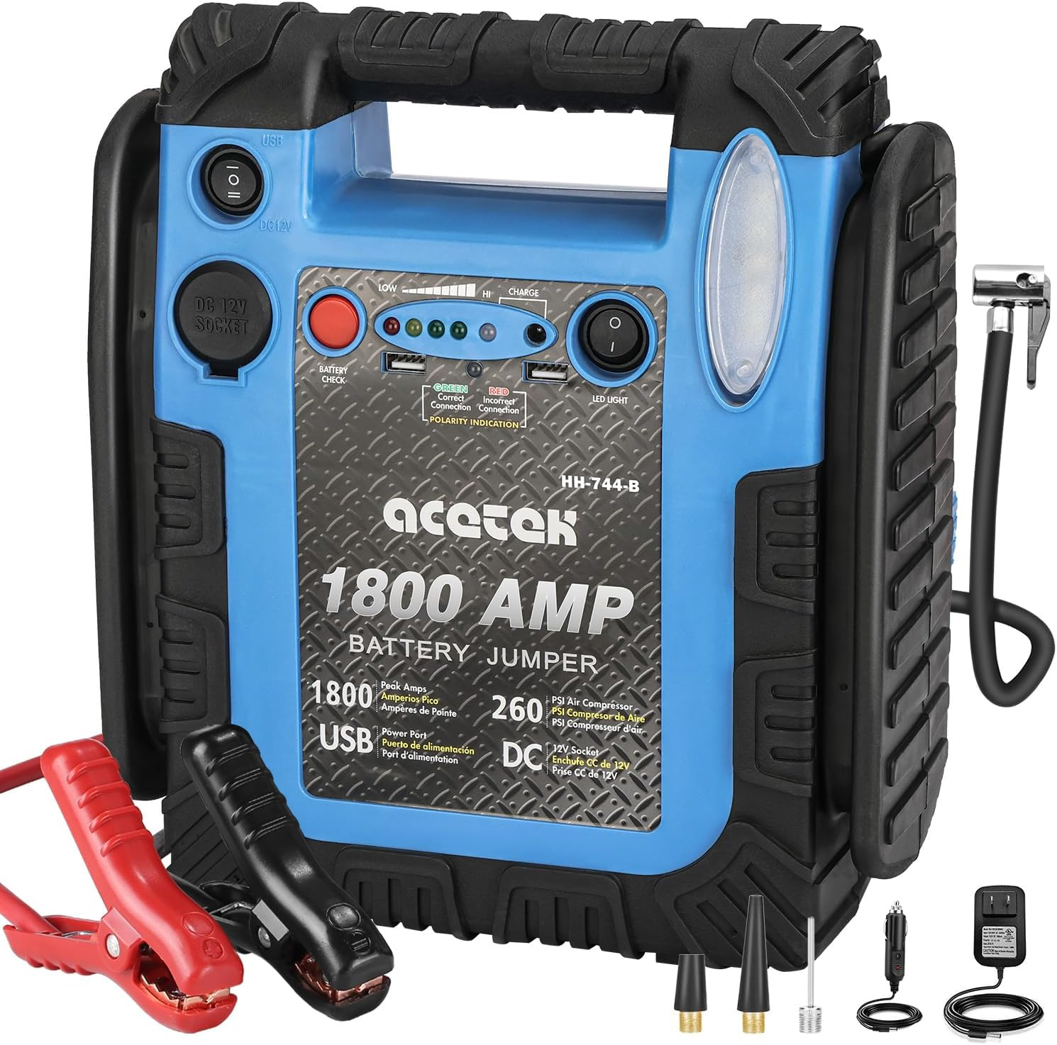 Arrancador De Carro Portatil Bateria Para Auto Cargador Recargables Para Diesel