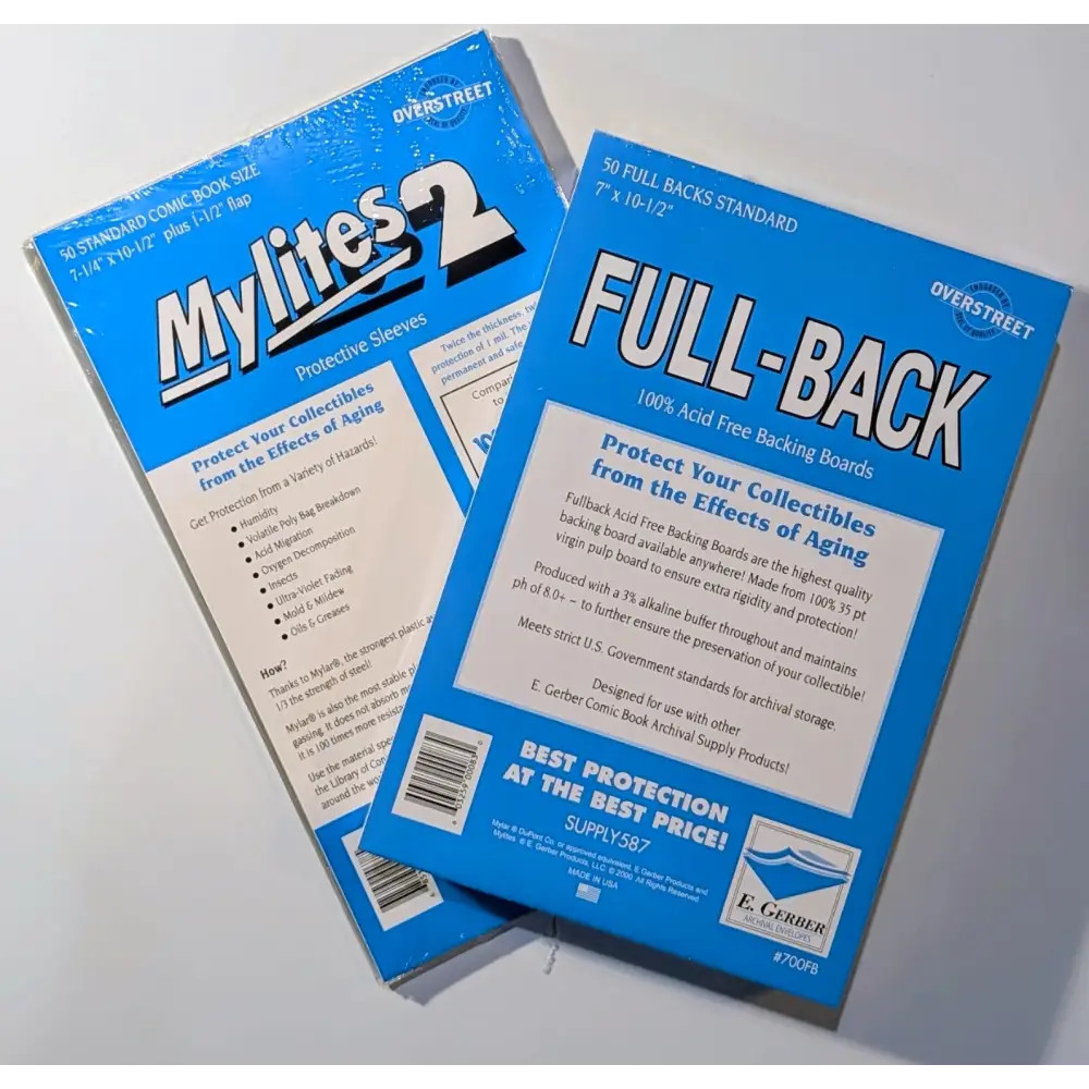 MyLites 2 & Full Back Backing Boards for Modern Comics