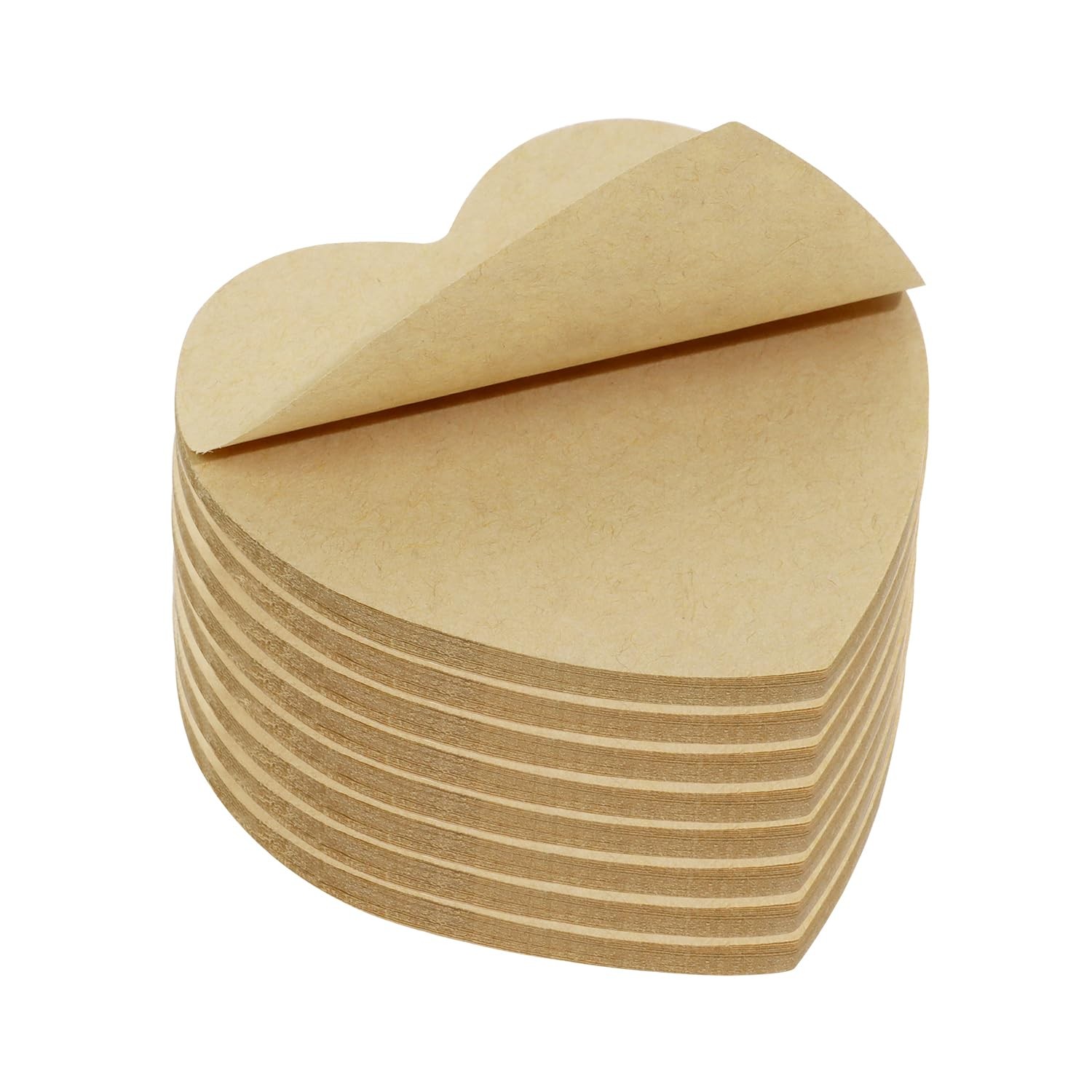 Mini Skater Light Brown Kraft Paper Sticky 7×6.8cm/2.75×2.67inch,