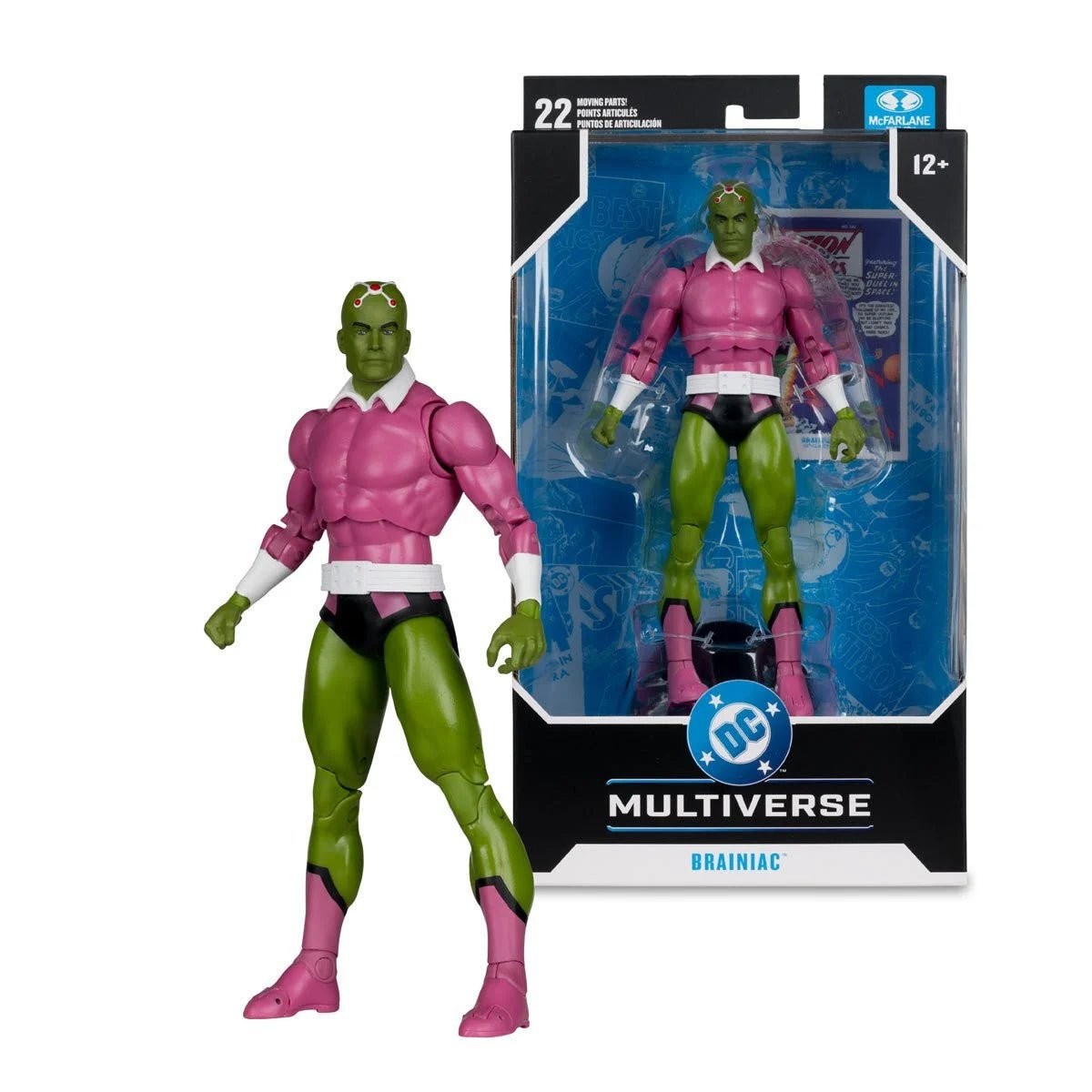 DC Multiverse Wave 30 – Brainiac Classic 7-Inch Action Figure (McFarlane Toys)