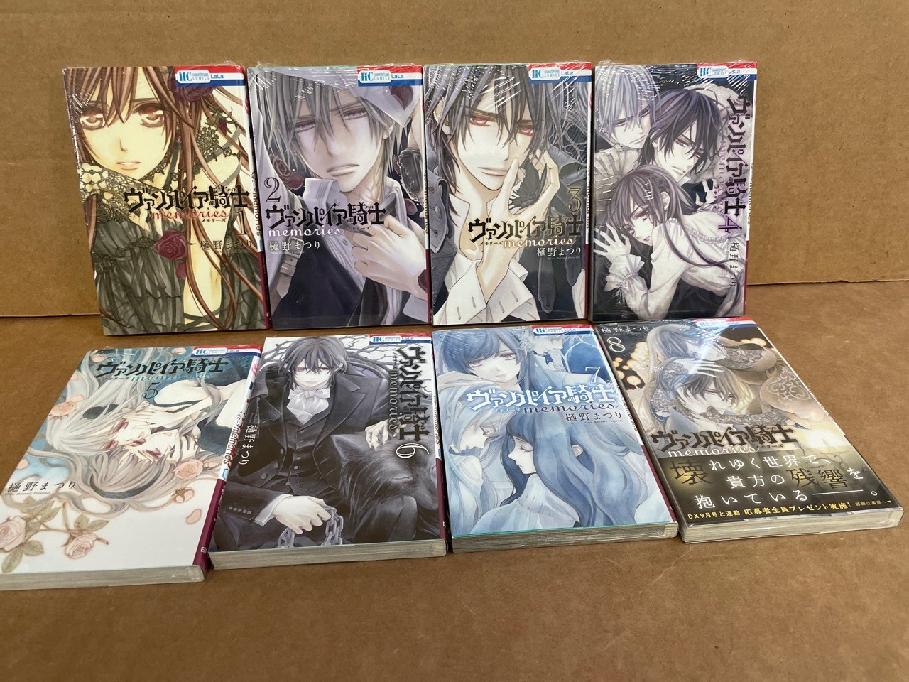Vampire Knight memories Vol.1-8 Manga Set Japanese Edition 1-8