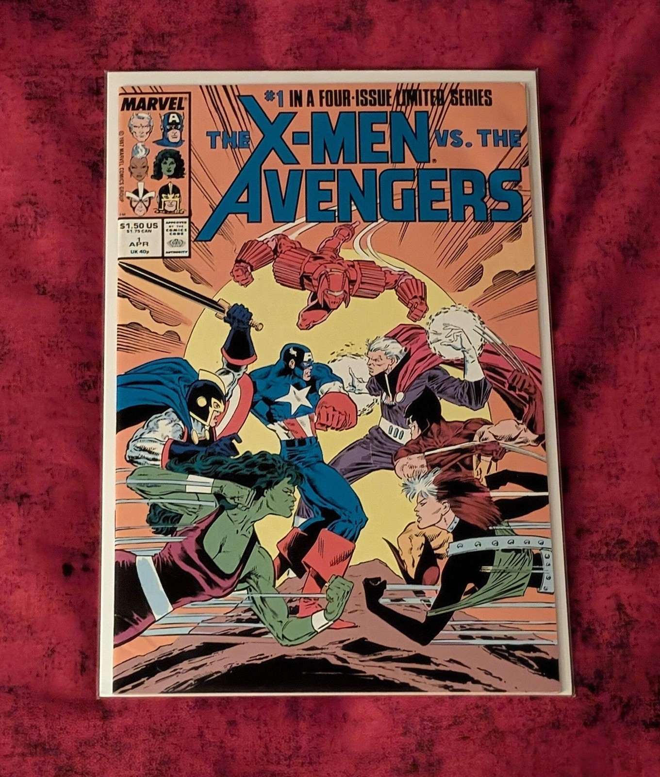 X-Men vs. Avengers Complete 4-Issue Limited Series Comic Run