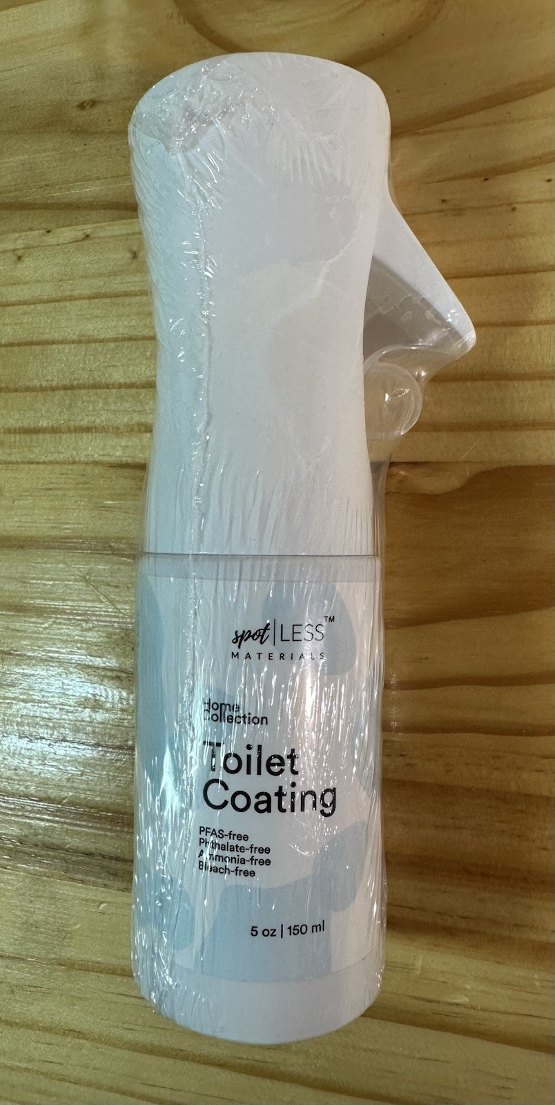 Spot / Less Materials Toilet Ceramic Coating Spray Hydrophobic Shield Polish 5oz
