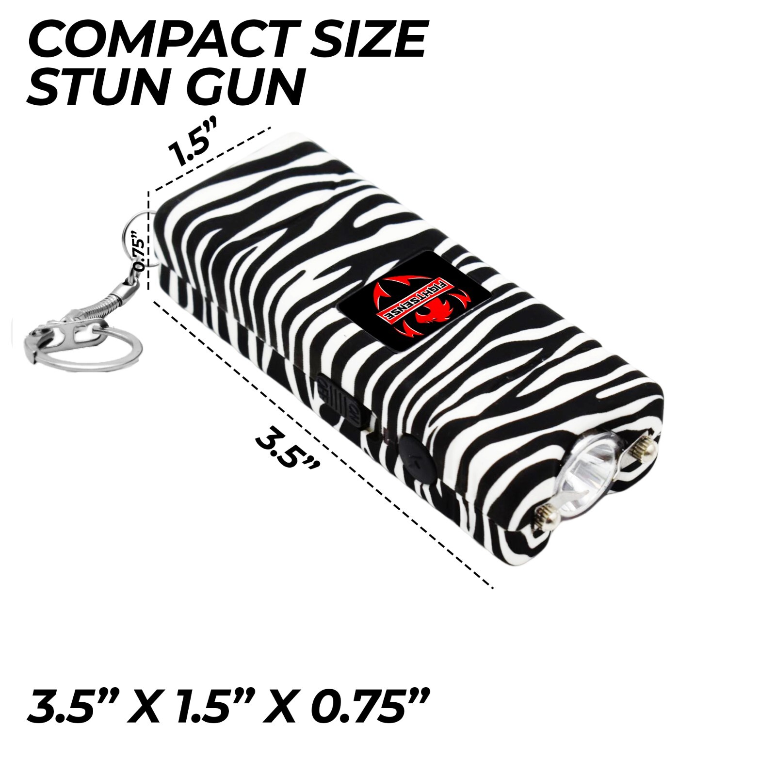 (12) Mini Rechargeable Stun Gun 10 Mil Volts W/Led Light 3 Color M Wholesale Lot