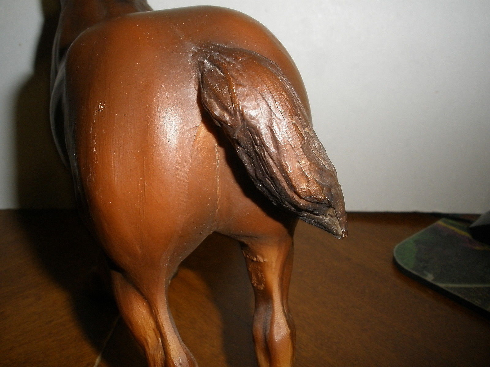 Breyer Horse brown with white nose & feet