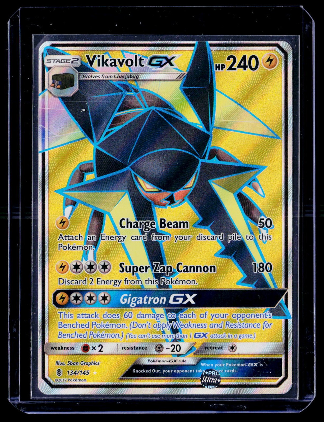 SM – Guardians Rising #134/145 Vikavolt GX (Full Art)