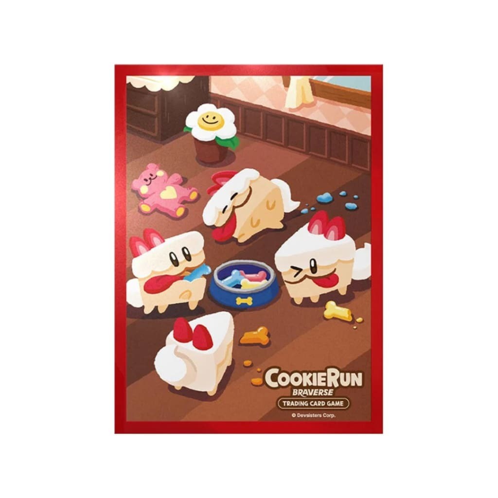CookieRun Braverse TCG Jelly Dovey Cake Hounds Card Sleeves (65 Count)