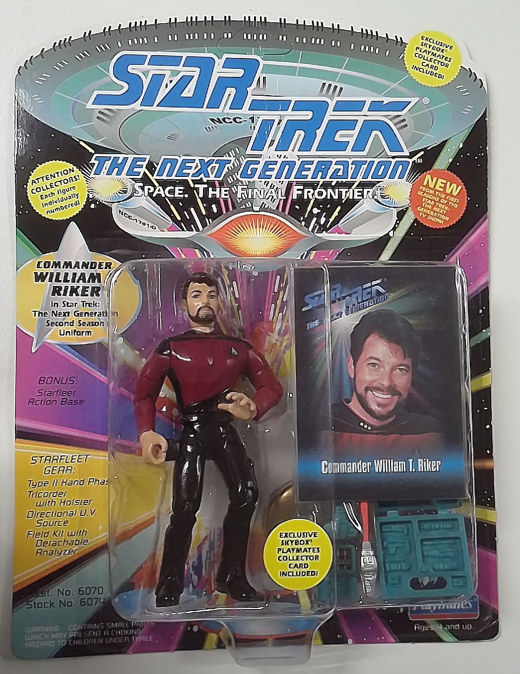 1x RJ6580: ERROR: Star Trek: The Next Generation: Commander William T. Riker (T
