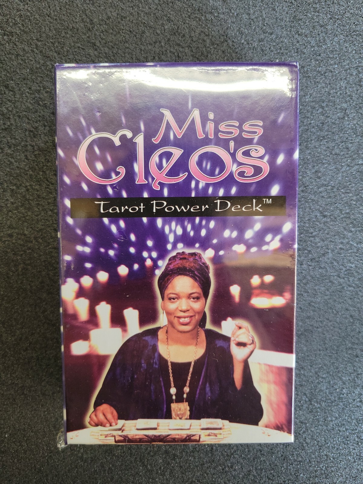 Miss Cleo’s Tarot Power Deck of 78 Cards 56 Minor & 22 Major Egyptian artwork