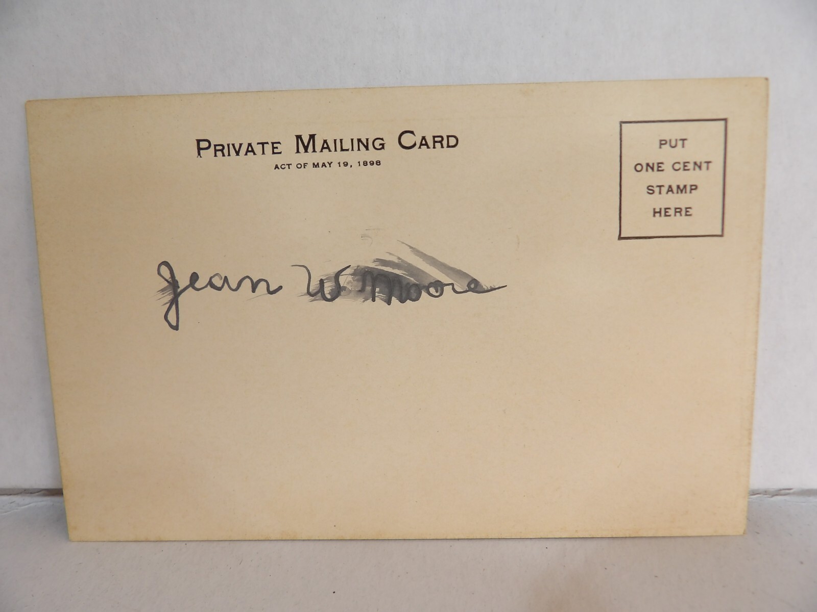 Humorous New Mexico Donkey Antique Postcard c. 1905