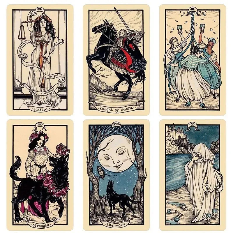 Fyodor Pavlov Tarot Cards Divination Deck English Versions Edition Oracle Board