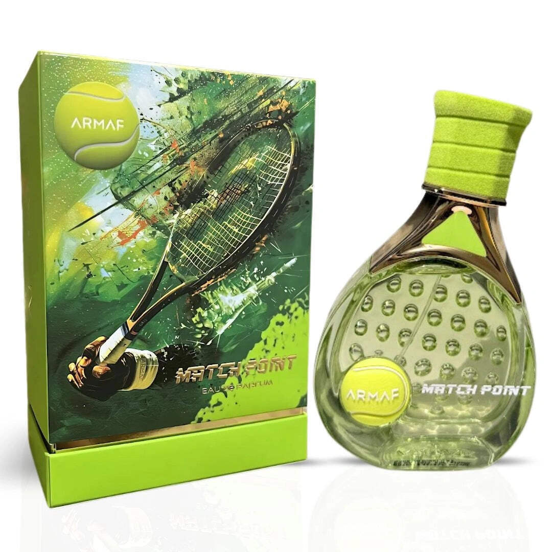 Armaf Match Point Eau de Parfum Spray 3.4 oz | Fresh & Energetic Scent for Men