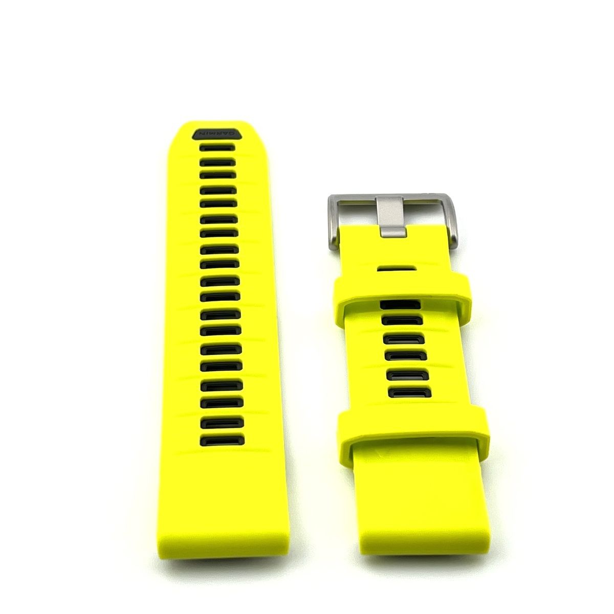 Silicone band Garmin Fenix 8 QuickFit 22mm (amp yellow) genuine part OEM FR 935