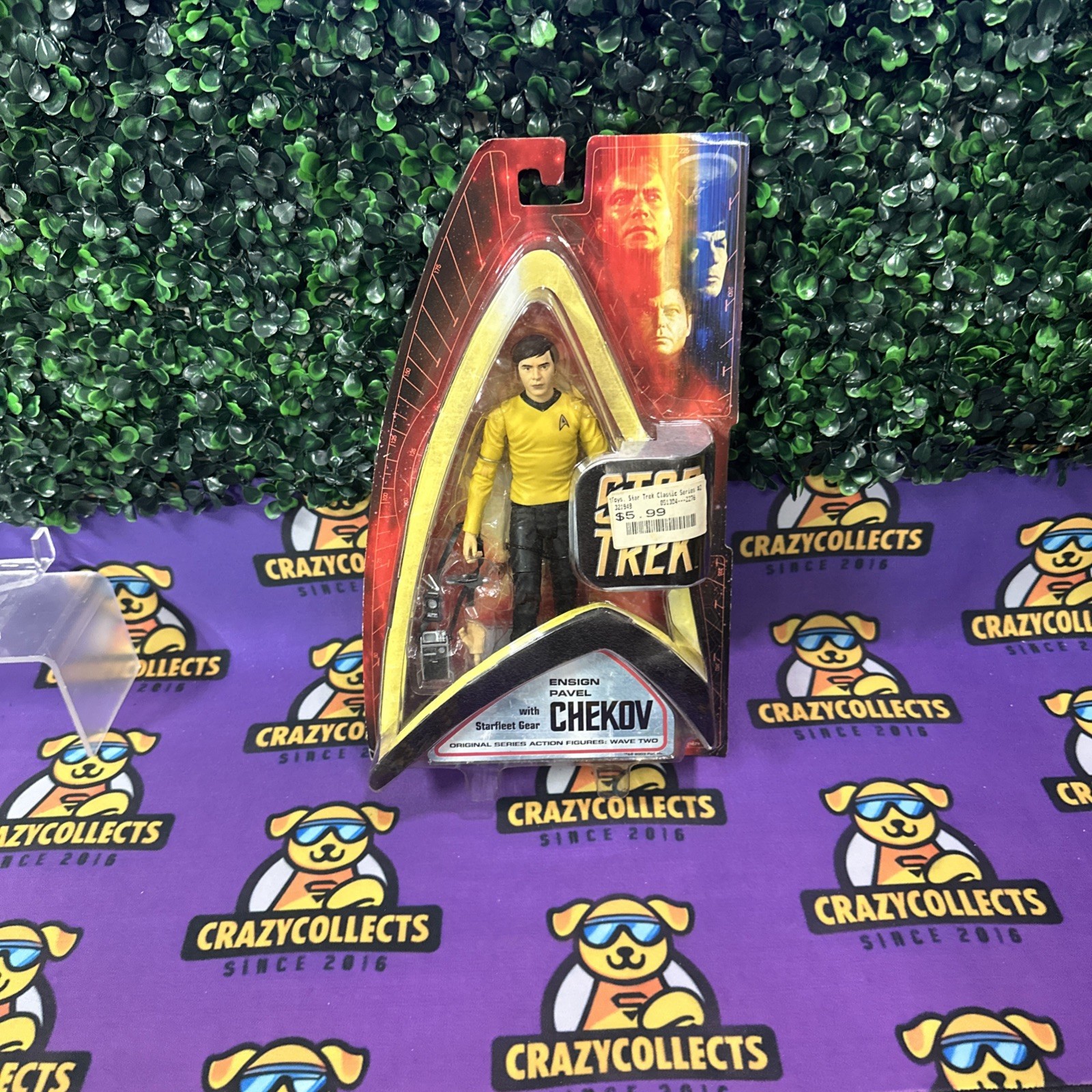 1x RJ6678: Star Trek: Wave Two: Ensign Pavel Chekov: 85840: 2003 New Lightly Sc