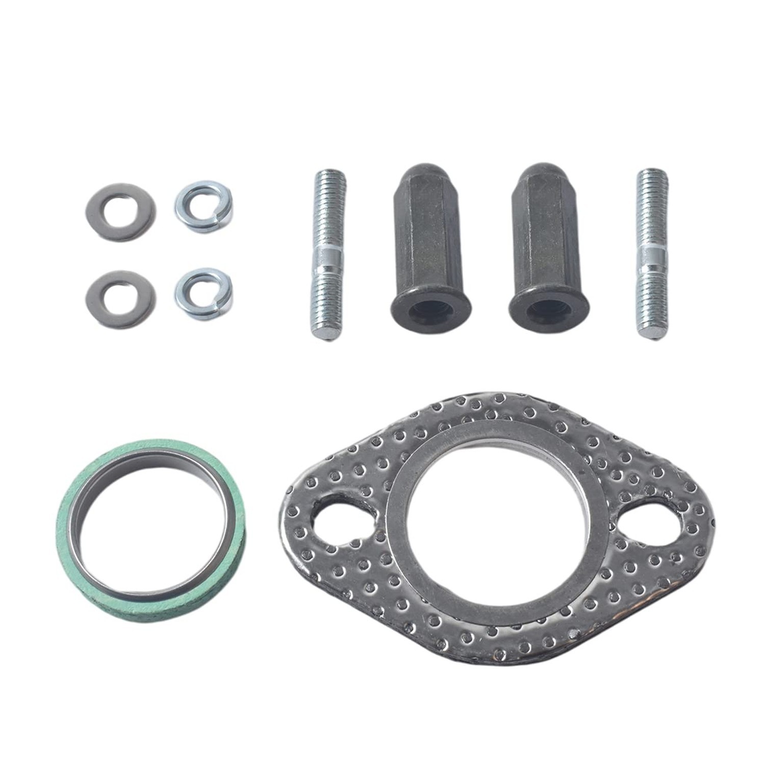 GY6 Exhaust kit(Nuts&Gasket&Exhaust Studs) FIT for GMB139 Engine 50cc 70cc 90…