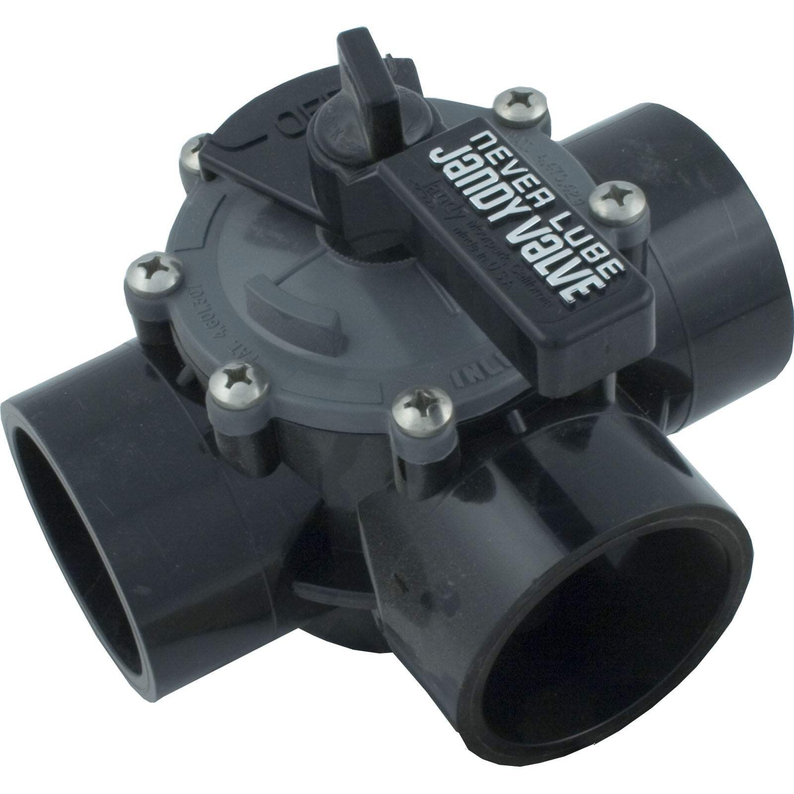Dvtr Valve, Jandy Neverlube, 2″s/2.5″spg, Pos Seal, 3Port, Stand : 4944