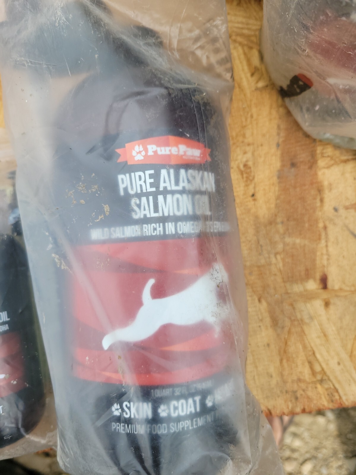 Pure Wild Alaskan Salmon Oil for Dogs & Cats Skin and Coat – Fish 32 Fl Oz