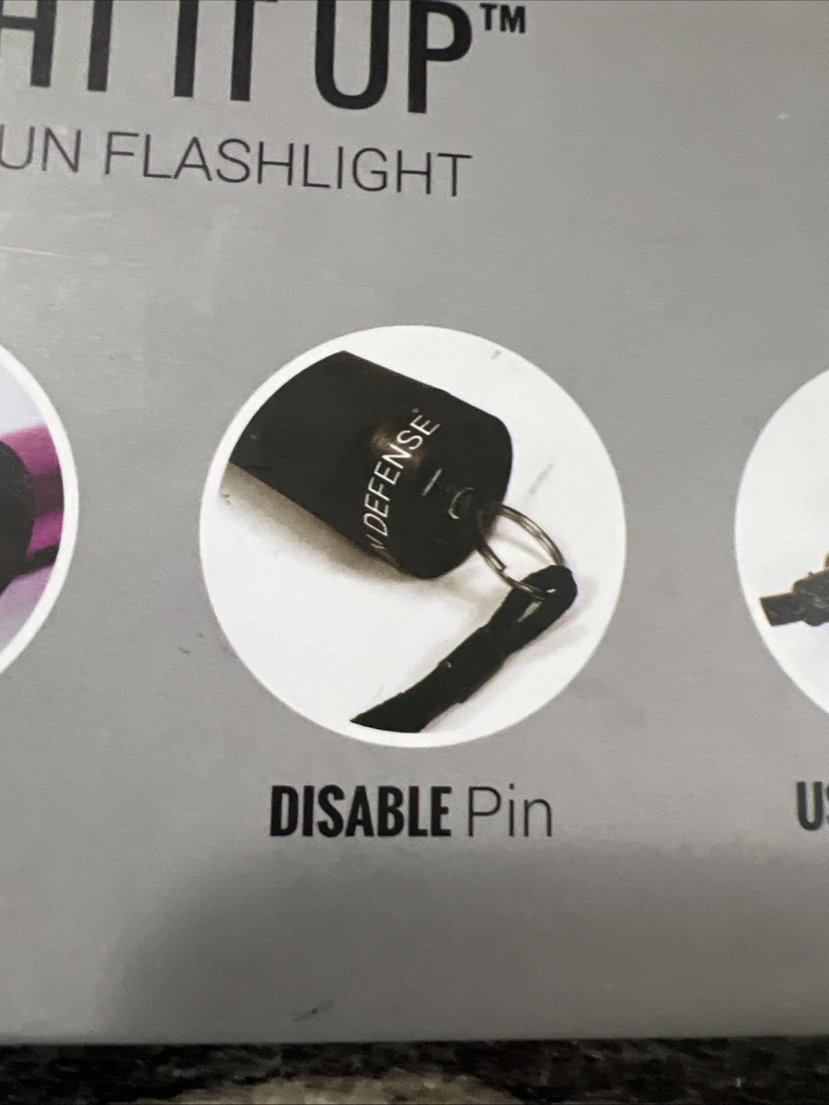 Damsel in Defense Black Stun Gun VTG Protection New In Box