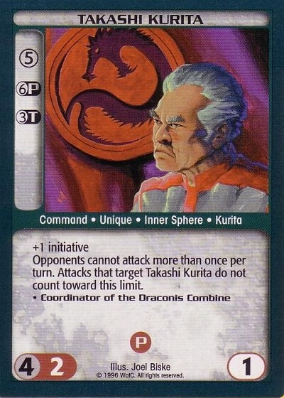 Takashi Kurita Moderately Played BT: Premiere Unlimited