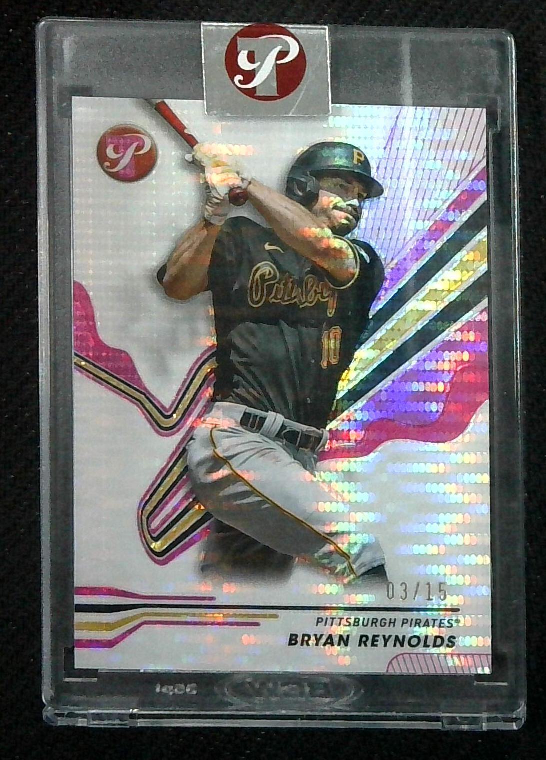 2024 Topps Pristine – Pink Refractor #106 Bryan Reynolds /15