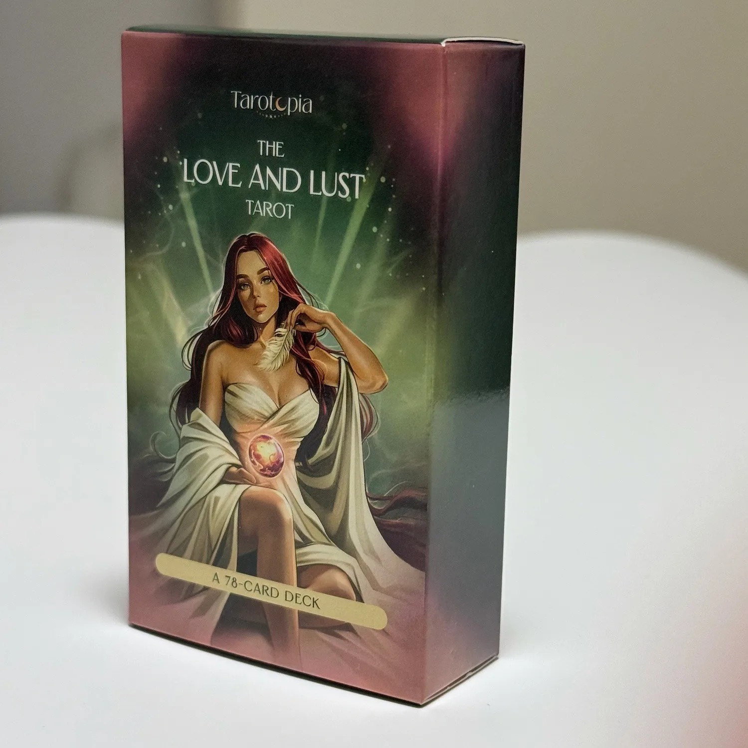 The Love and Lust Tarot English Version 78-Card Deck for Passion, 10.3*6cm