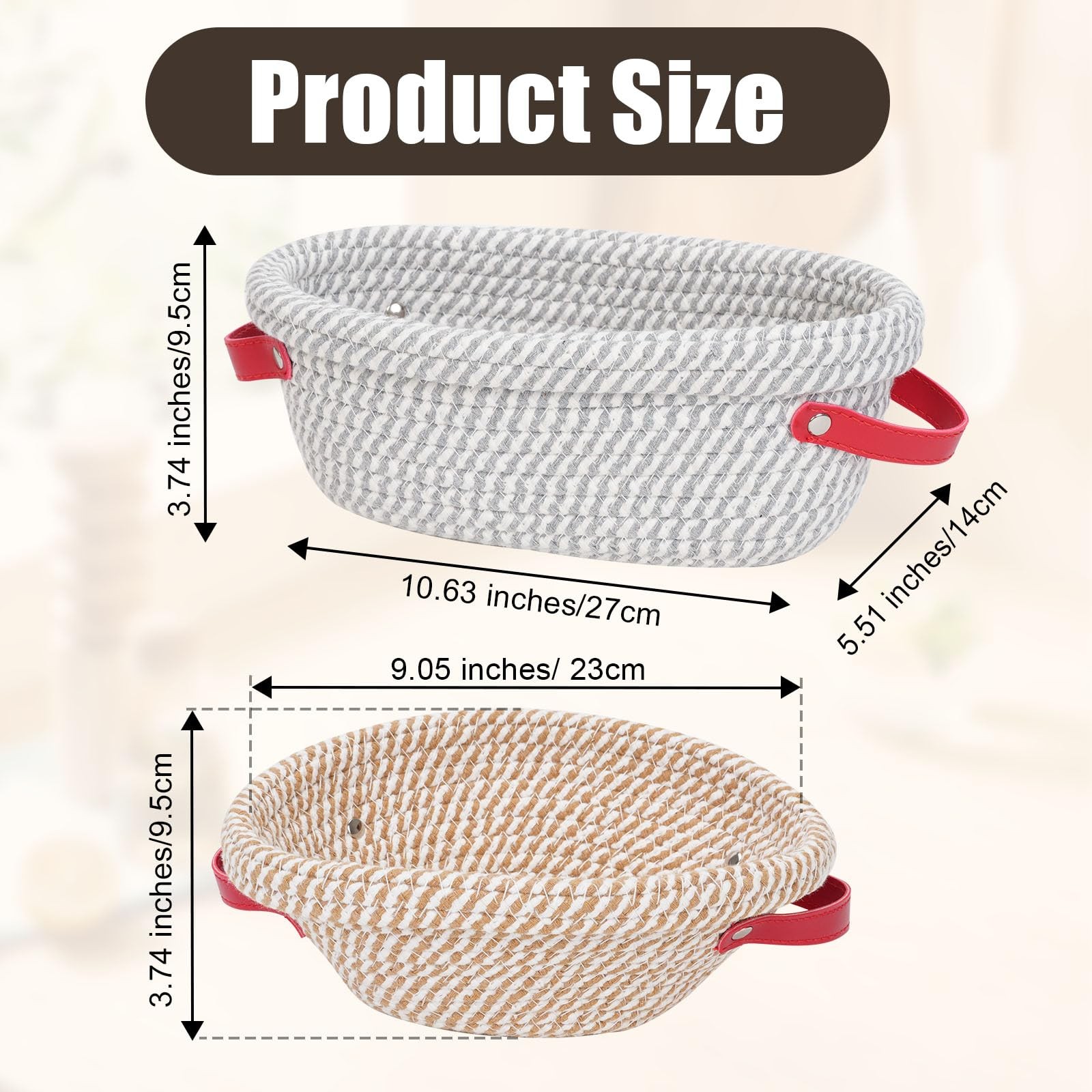 zunmial Banneton 9inches round+10inches Oval, 10inch Oval + 9inch Round