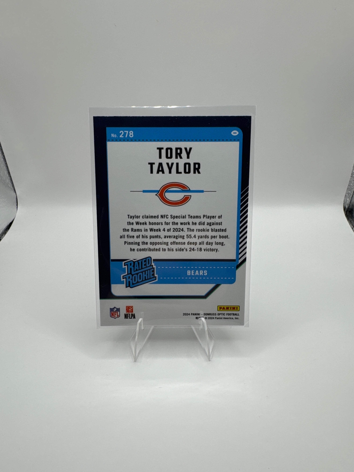 Tory Taylor (Rated Rookie) #278