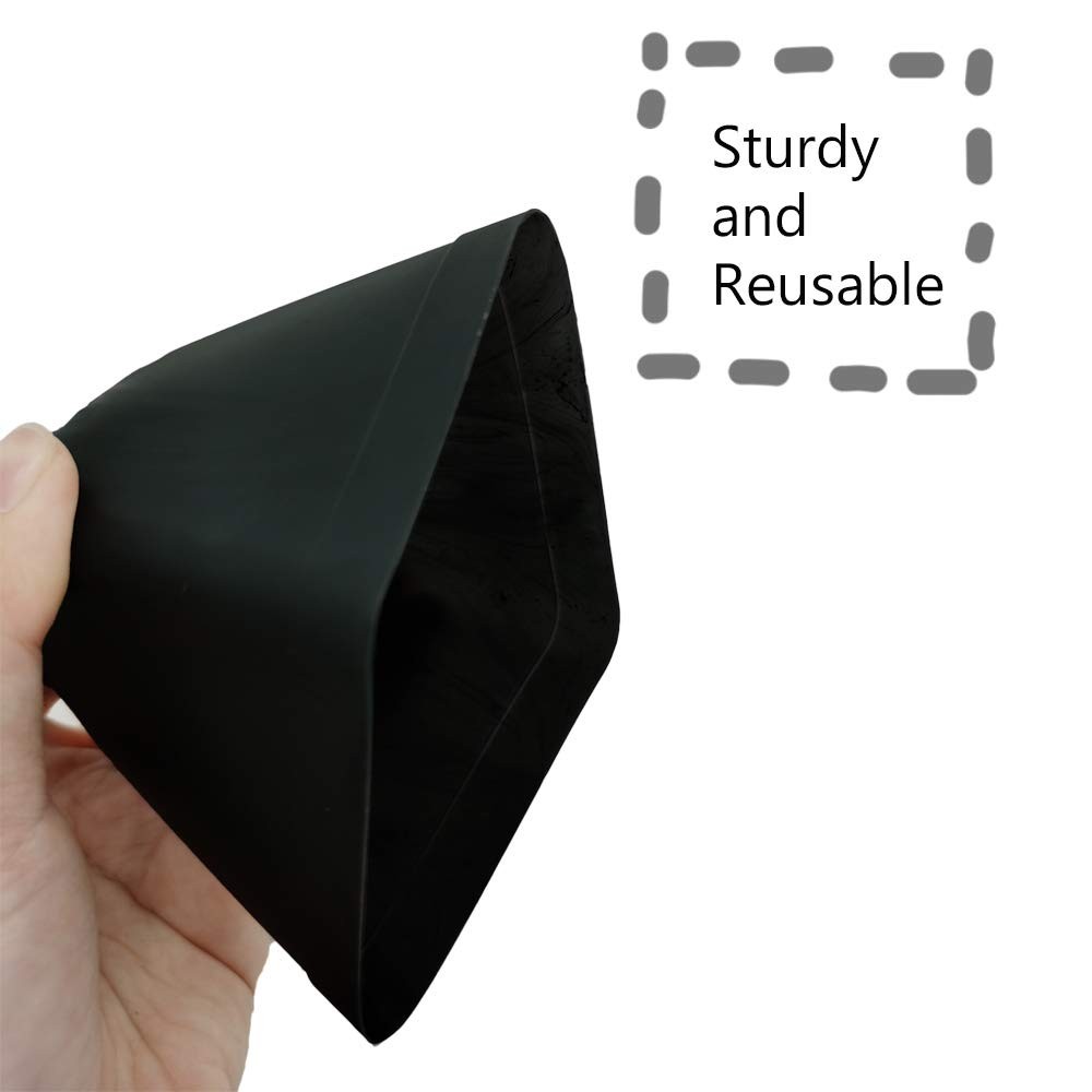 OJYUDD 24 Pack 3 Inch Black Nursery Pot Flower Pots 24 Black,