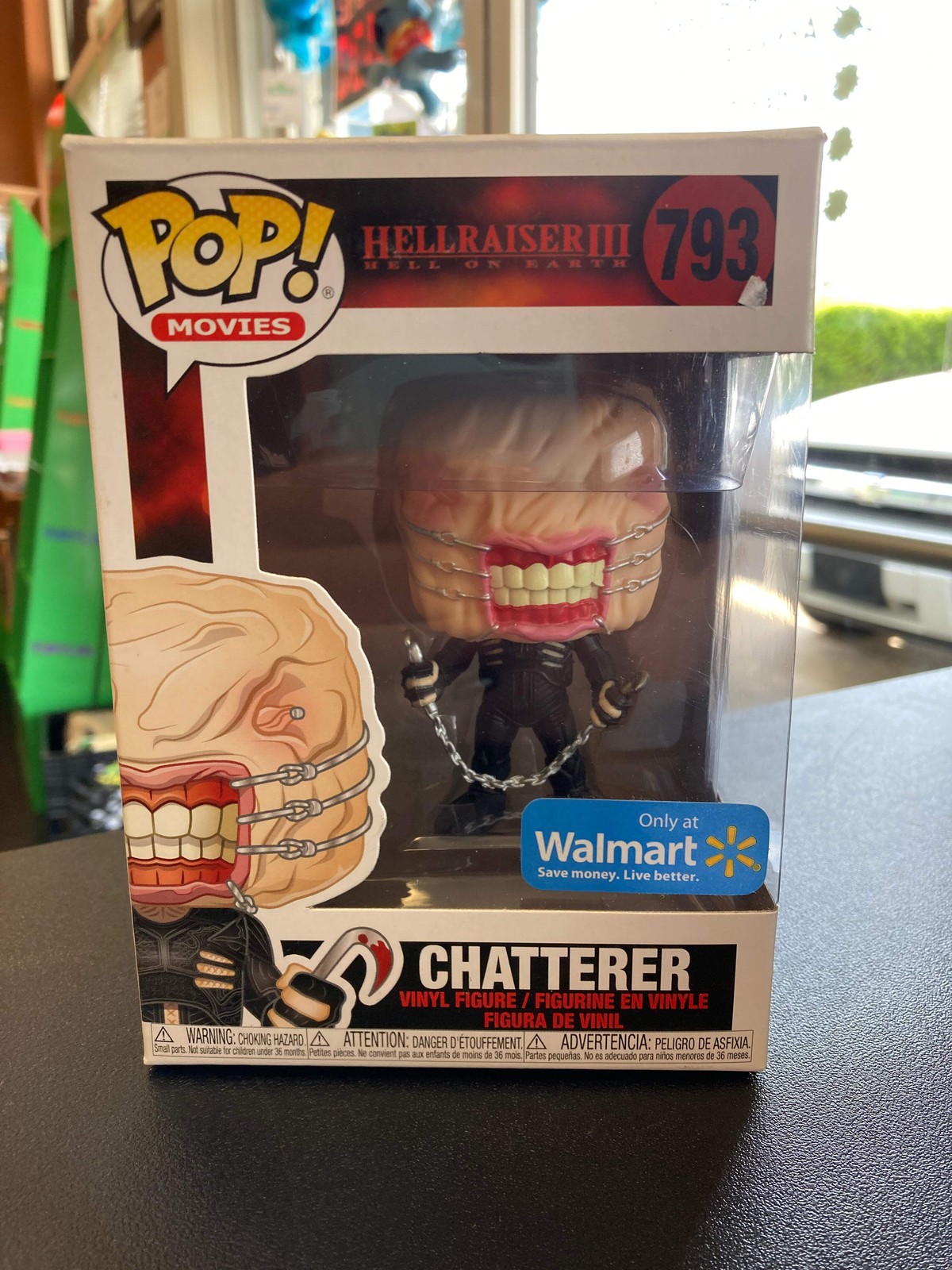FUNKO POP Hellraiser III Hell On Earth Chatterer 793 Walmart Exclusive