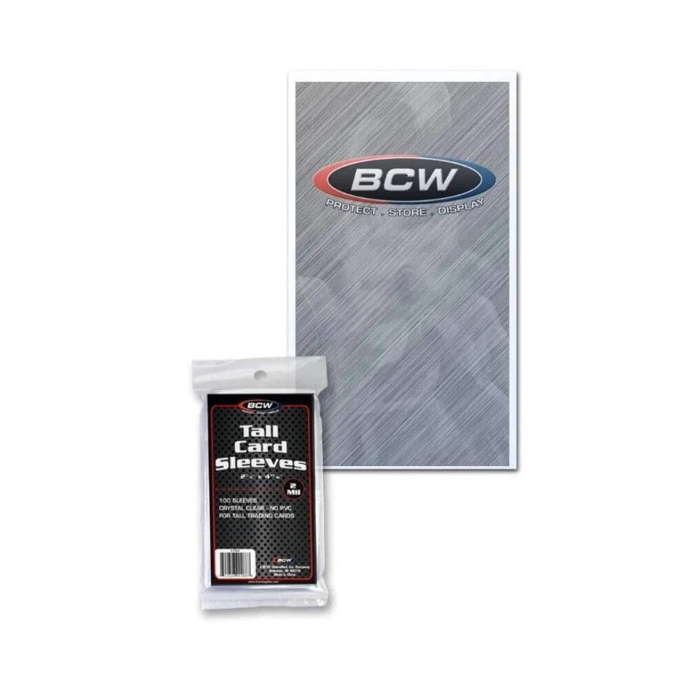 Tall Trading Card Sleeves