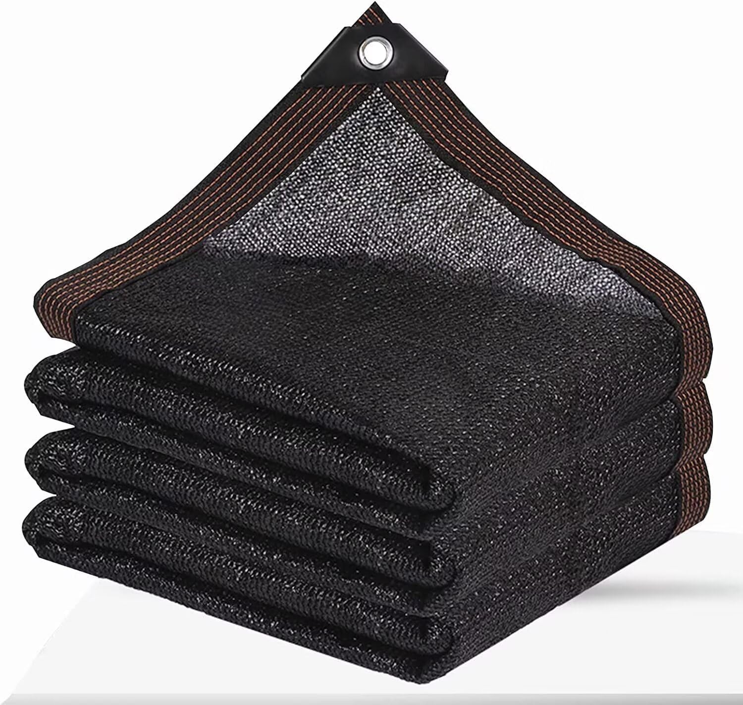 Shade Cloth – Garden Mesh Netting with Grommets 6.5ftX3ft, Black