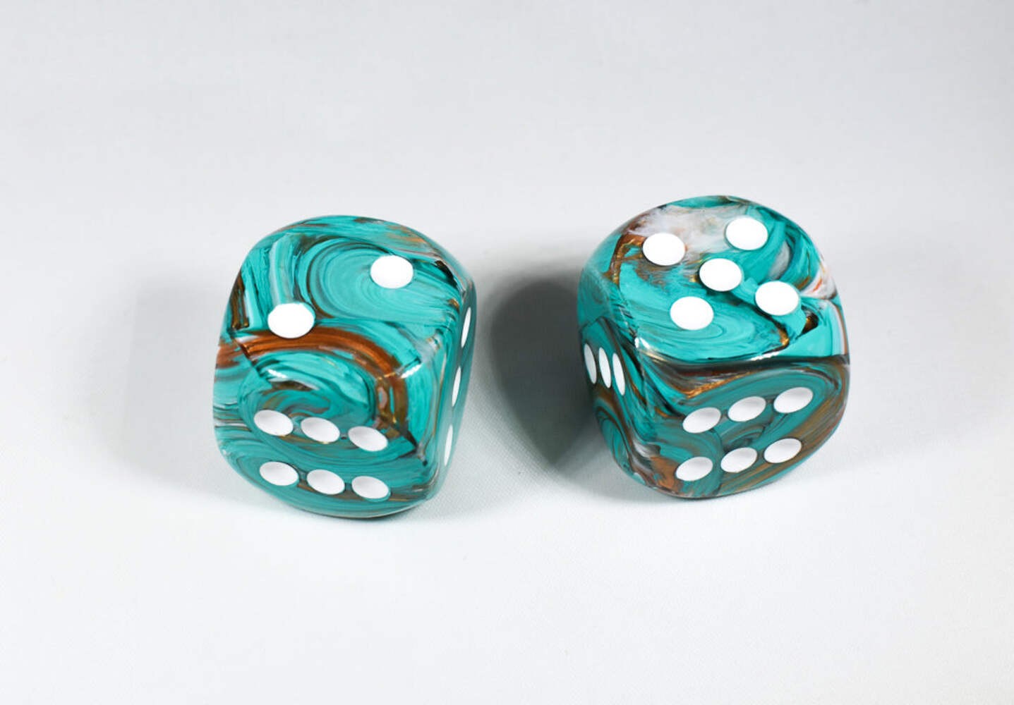 Marble 30mm Oxi-Copper w/White