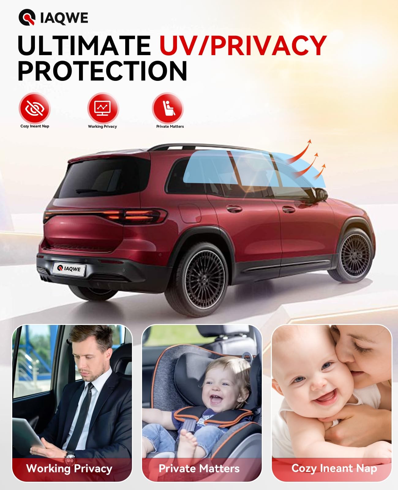 Car Window Tint 30″ in x 15’Ft with 5% VLT, Nano Ceramic Window Tint Film for Ca