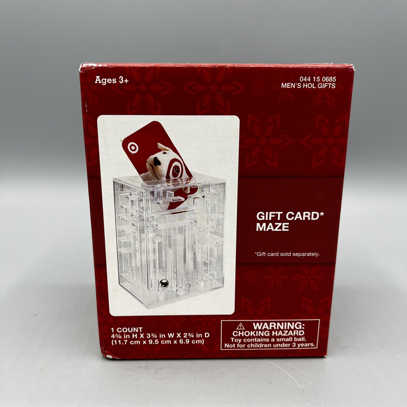Gift Card Maze Target-Branded 4.625″x3.75″x2.75″ Plastic Maze