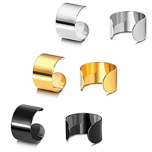 9mm (Inner Height), 6mm (Width), 0.4mm (Thickness), 3 Pairs…