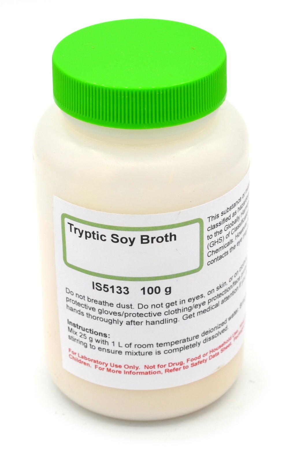 Innovating Science Tryptic Soy Broth 100g, Makes 4 3.53 Ounce (Pack of 1)
