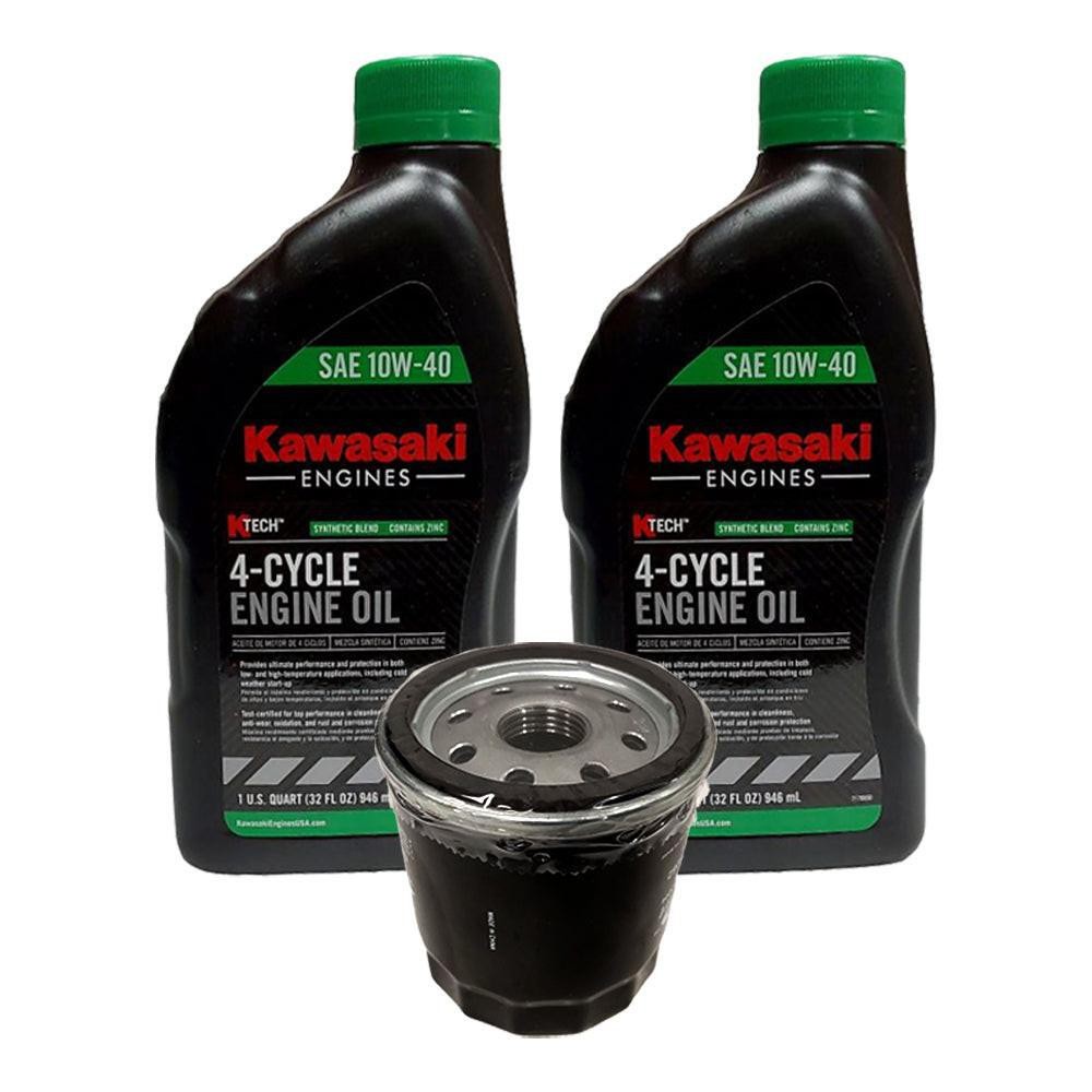 Proven Part Oil Change Kit Fits Kawasaki 49065-7010, 99969-6296, FH381-721V