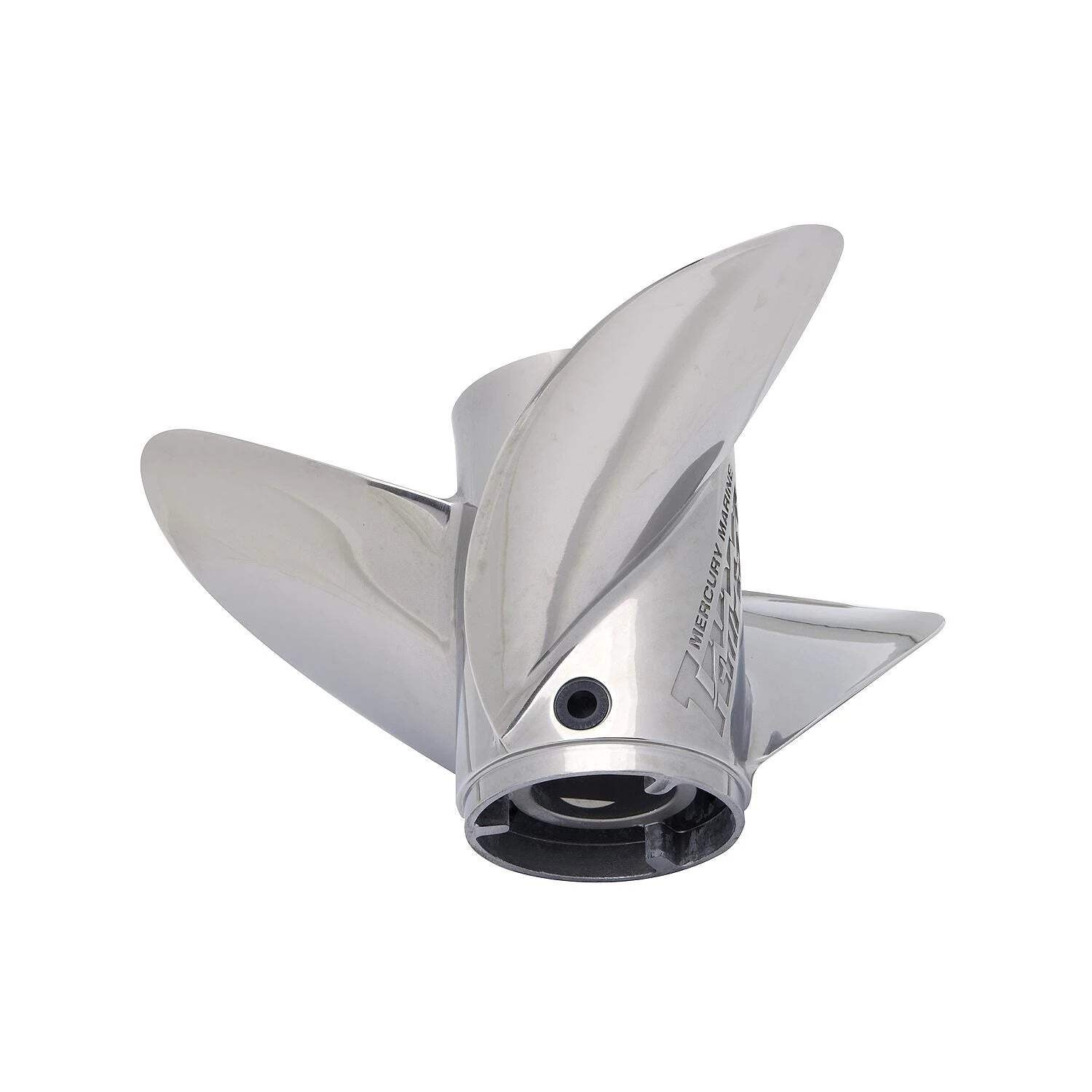 Mercury 8M0151383 Tempest Plus 3-Blade 14.6×22 RH Stainless Steel Propeller