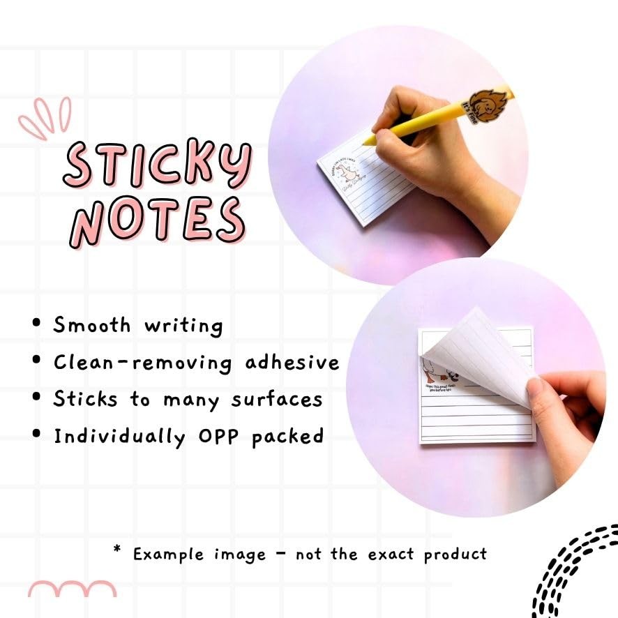 16 PC Meme Sticky Notes Funny Dumpster Fire 3 inches x 3 inches, Multicolor