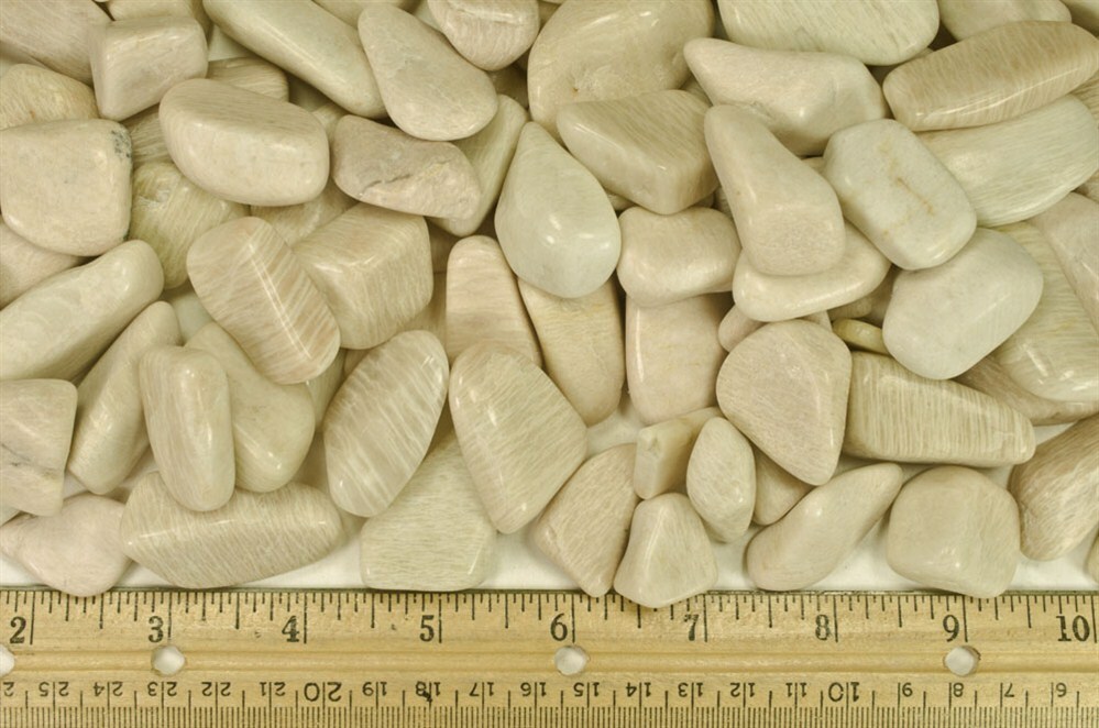1/2 Pound Tumbled Feldspar – A Grade – Wire Wrapping, Reiki, Crystal Healing