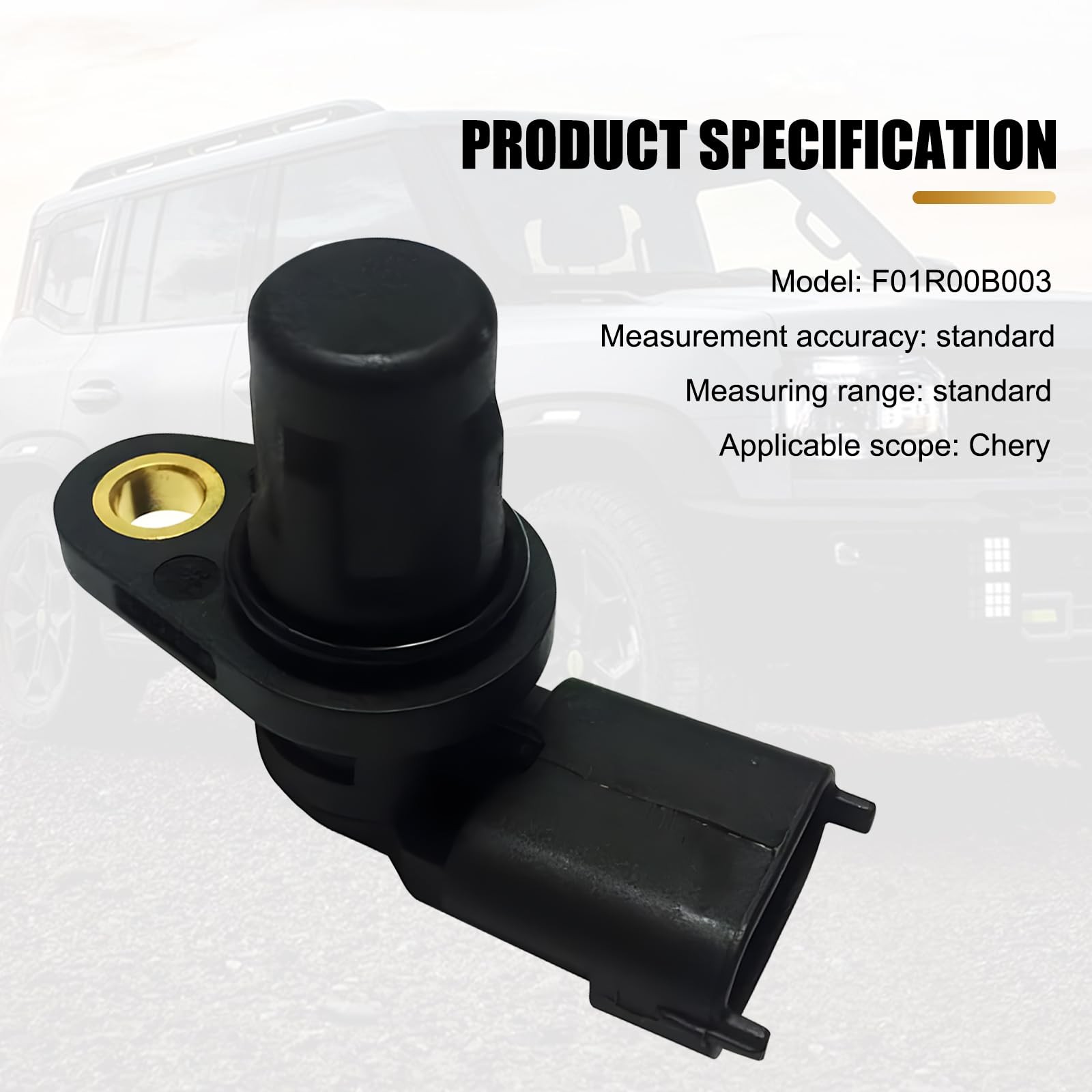 1 PC Car Crankshaft Position Sensor, EPC Fault Light Weak Start Engine Camsha…