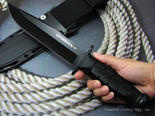 Cold Steel Leatherneck SF 6-3/4″ German D2 Steel w/Black Powdercoat Clip Point